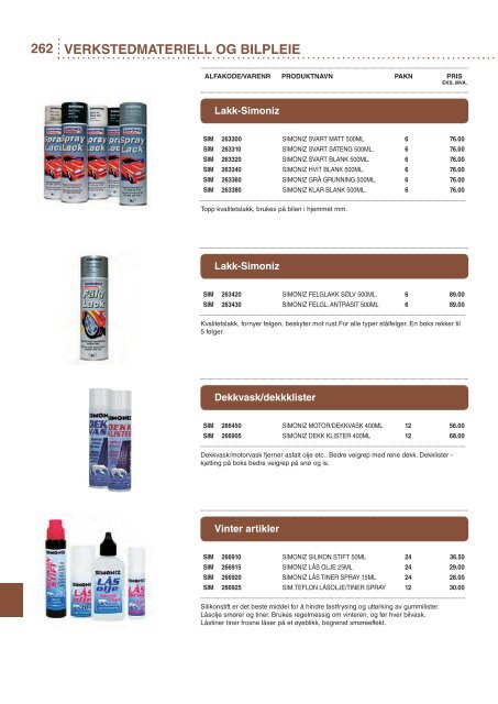 last ned hovedkatalog 2012 her! - Partner Produkter AS