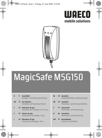 MagicSafe MSG150 - Waeco