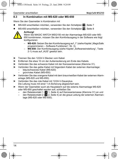 MagicSafe MSG150 - Waeco