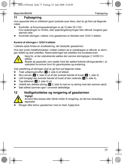 MagicSafe MSG150 - Waeco