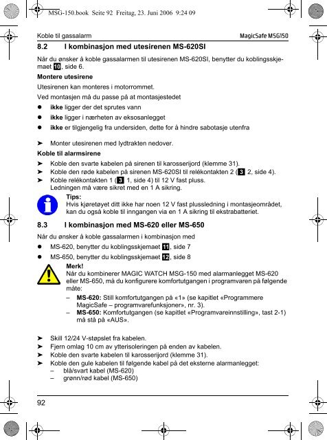 MagicSafe MSG150 - Waeco