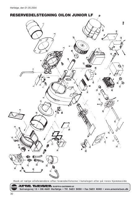 Download produkt katalog - Arne Nielsen Oliefyr & Gasteknik A/S