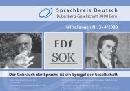 2008 III – IV - Sprachkreis Deutsch