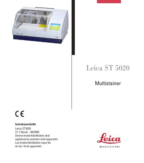 Leica ST 5020 - Leica Biosystems