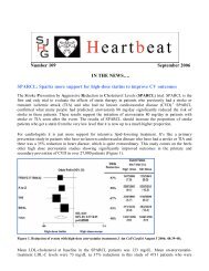 Sparks more support for high-dose statins to improve CV outcomes