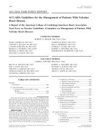 ACC/AHA Guidelines for the Management of Patients With Valvular ...