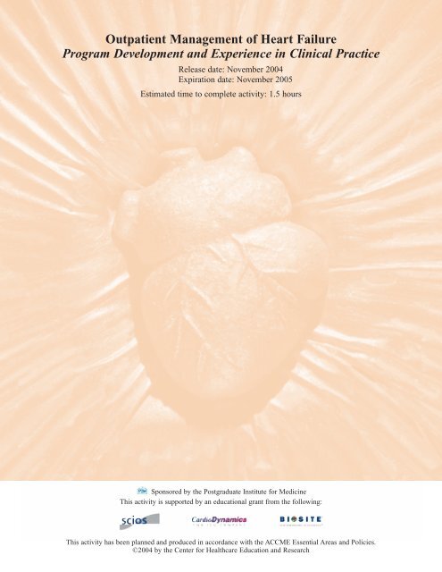 Outpatient Management of Heart Failure