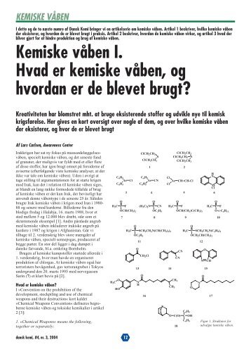 Hvad er kemiske våben og hvordan er de blevet brugt - Techmedia