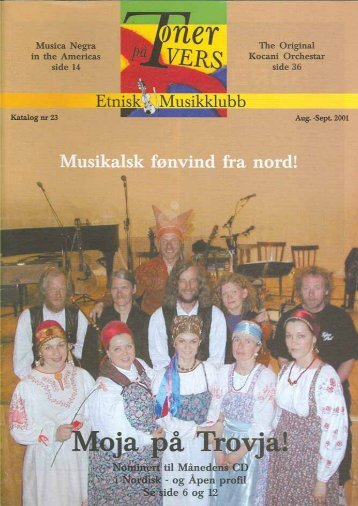 folkemusikksenteret - Velkommen til Etnisk Musikklubb