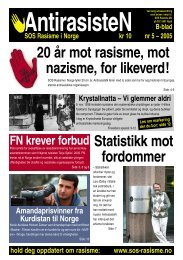 AntirasisteN 01 - 2004 - SOS Rasisme