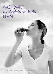 MONAVIE™ COMPENSATION PLAN - On the Move Media Center ...