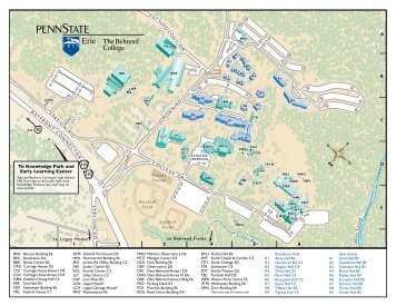 Campus Map - Penn State Erie