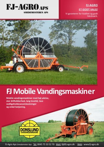 FJ Vandingsmaskine - FJ-Agro ApS