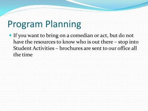 How to Plan an Event - Penn State Erie