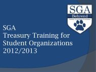 Treasury Training - Penn State Erie - Penn State University