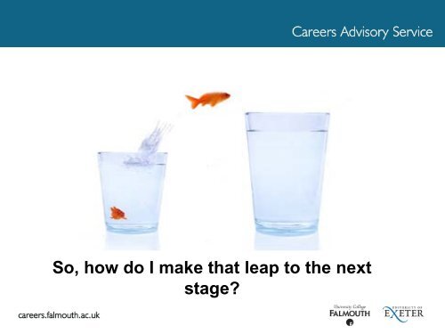 What Next - Careers Advisory Service - University College Falmouth