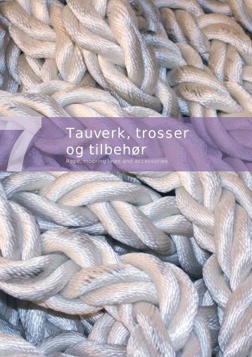 Tauverk, trosser og tilbehør - Net