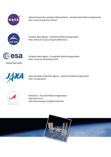 Internationale Raumstation - ESA Blog Navigator