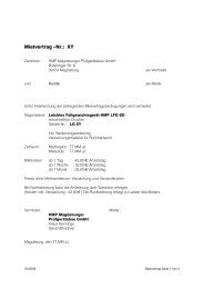 Mietvertrag –Nr.: XY - HMP Magdeburger Prüfgerätebau GmbH