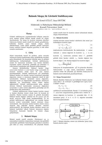 Page 1 %XODQÕN 6 ]JHo LOH *|U QW 6WDELOL]DV\RQX M ...