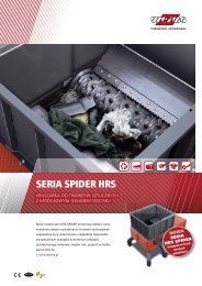 Weima kruszarka SPIDER - MT Recykling
