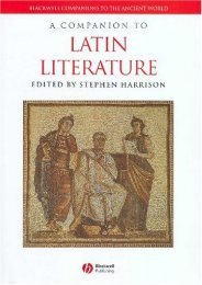 21206148-Latin-Literature-The-Blackwell-Companion - Helix Library