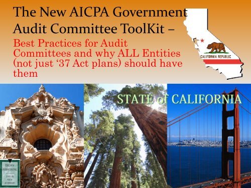 AICPA Audit Committee Tool Kit