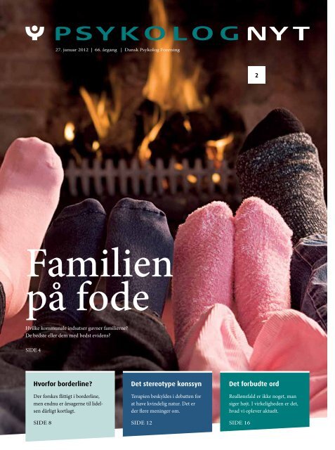 Hvorfor borderline? Det stereotype kønssyn Det forbudte ord - Elbo