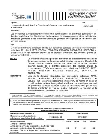 418 266-8408 2013-022 03 01 61 36 La sous-ministre adjointe à la ...