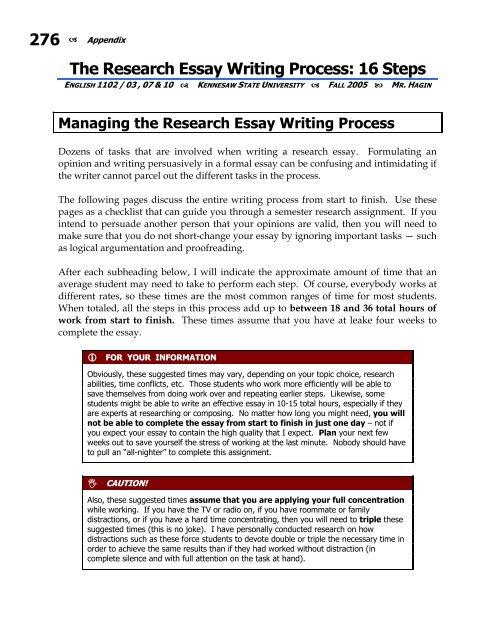 The Research Essay Writing Process Steps Ksuweb The Research Essay Writing Process Steps Ksuweb Purchase Persuasive Speech also Buy Essay Papers Term Papers And Essays