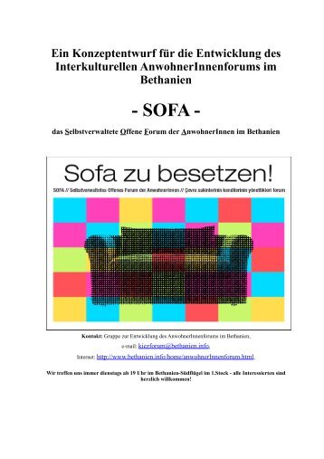 SOFA - Initiative Zukunft Bethanien