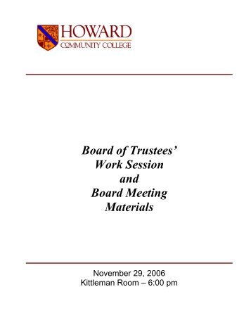 Board of Trustees