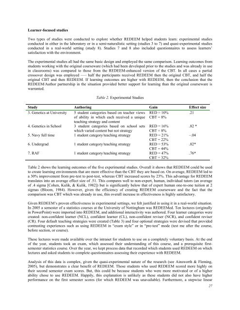 July 2007 Volume 10 Number 3 - Educational Technology & Society