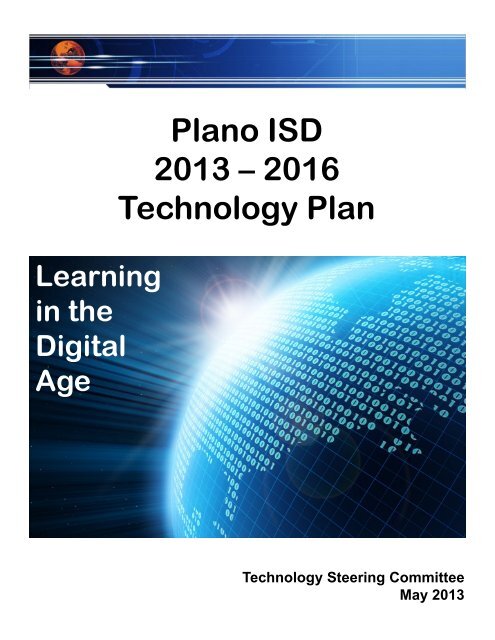 Plano ISD 2013 ? 2016 Technology Plan - Amazon Web Services