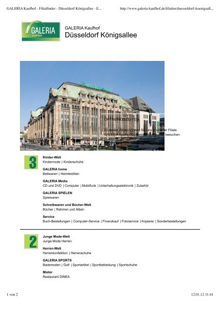 34++ Karstadt sport duesseldorf oeffnungszeiten info