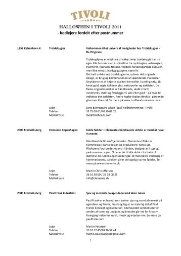 - bodlejere fordelt efter postnummer - Ritzau Info