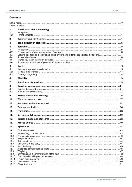 General household survey - Statistics South Africa