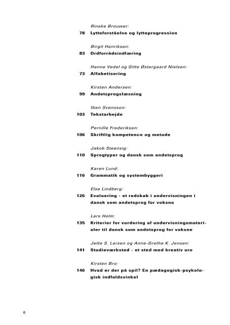 På sporet - Ministeriet for Børn - Undervisningsministeriet