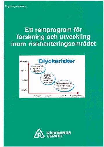 Ett ramprogram för forskning och utveckling inom ...