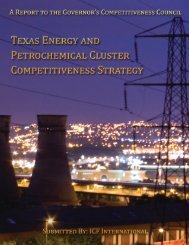 ICF's Report to the Governor - Office of the Governor - Rick Perry