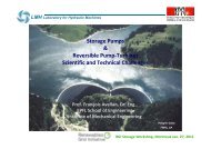 Storage pumps and reversible pump-turbines - Renewables Grid ...