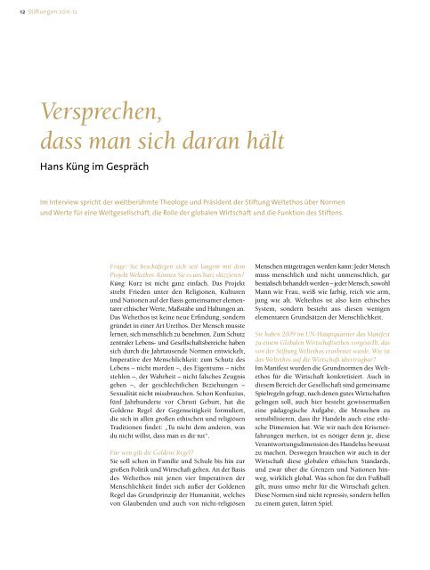 Stiften ist Weitsicht (pdf) - Deutsches Stiftungszentrum