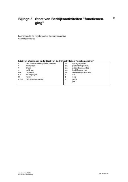 Bestemmingsplan SpoorHaven 1e fase - Gemeente Roosendaal