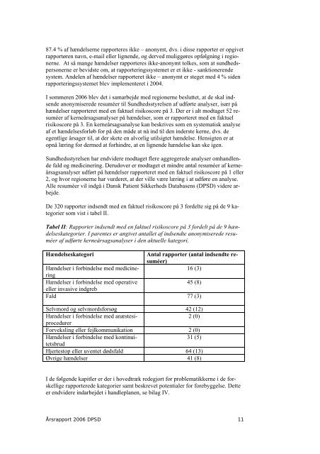 Årsrapport 2006 - DPSD