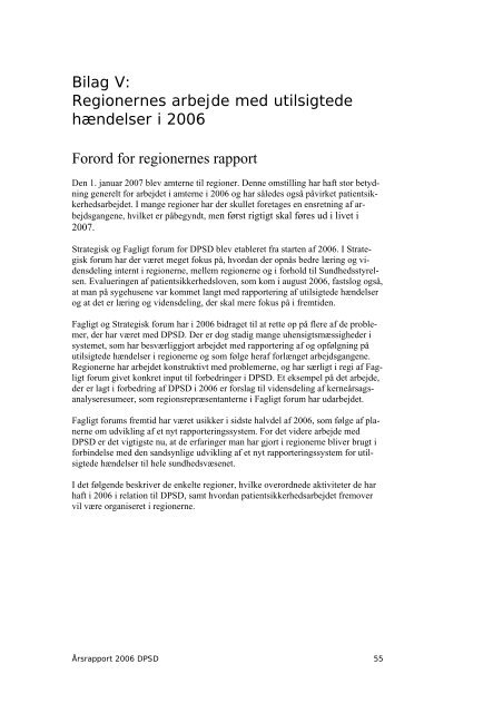 Årsrapport 2006 - DPSD