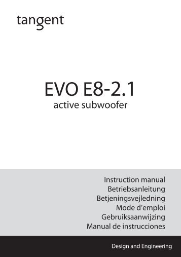 EVO E8-2.1 - Tangent Audio
