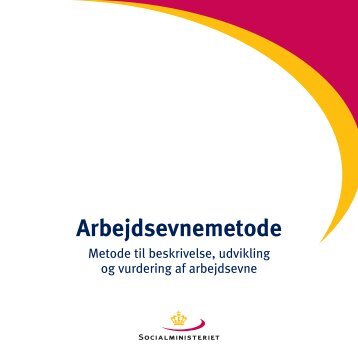 Arbejdsevnemetode