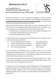 Merkblatt - Verband unabhängiger Schießstandsachverständiger ...