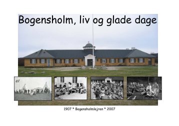 URO I LEJREN - Bogensholmlejren