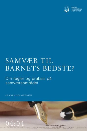 Samvær til barnets bedste? - SFI